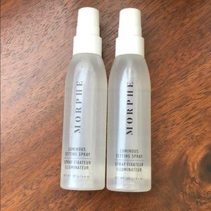 2 New Morphe Luminous Setting Sprays